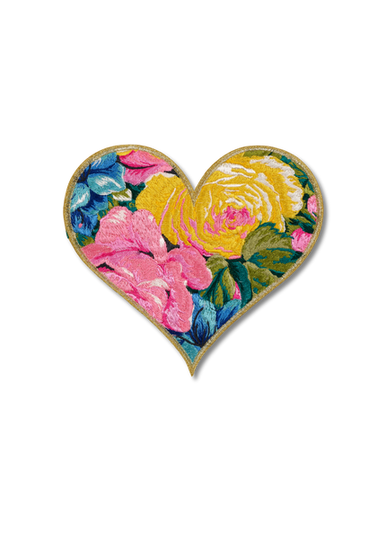 Floral Heart Patch