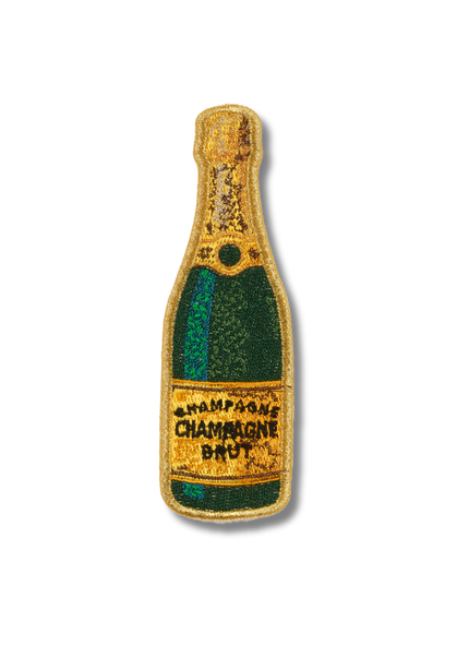 Champagne Bottle Patch