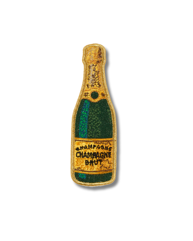 Champagne Bottle Patch