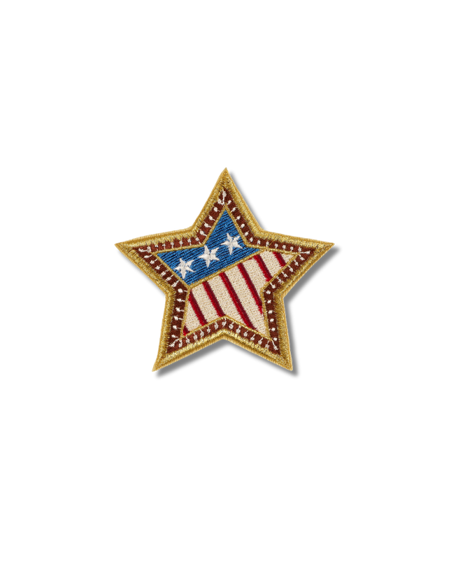 Americana Star Patch