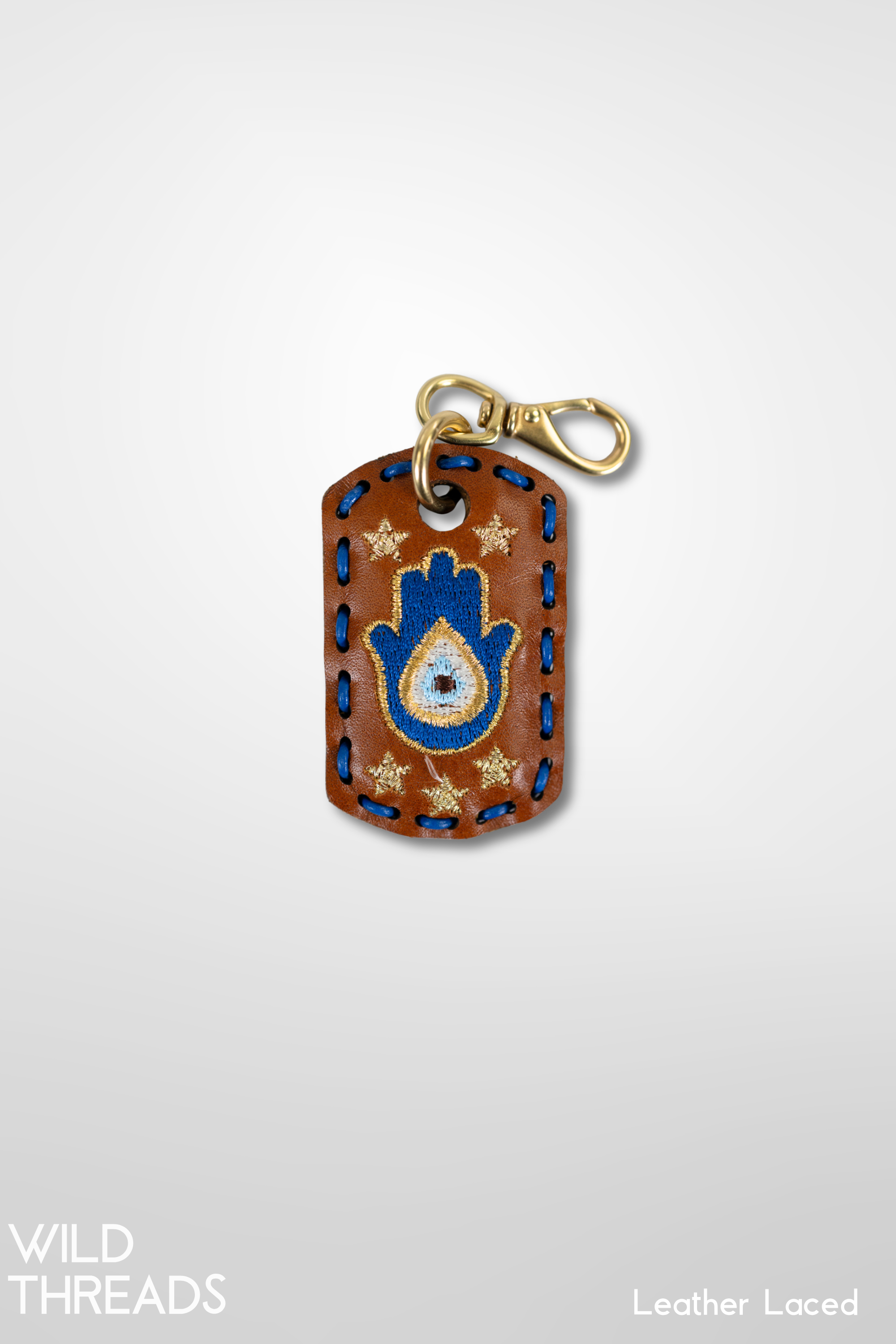 Small Laced Dog Tag - Hamsa