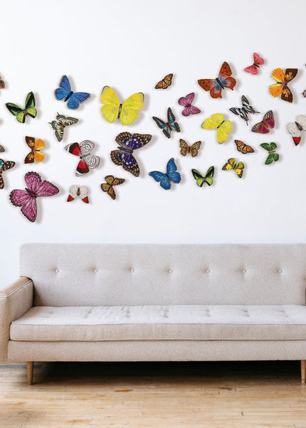 Mix & Match Butterfly Installation - Stephen Wilson Studio