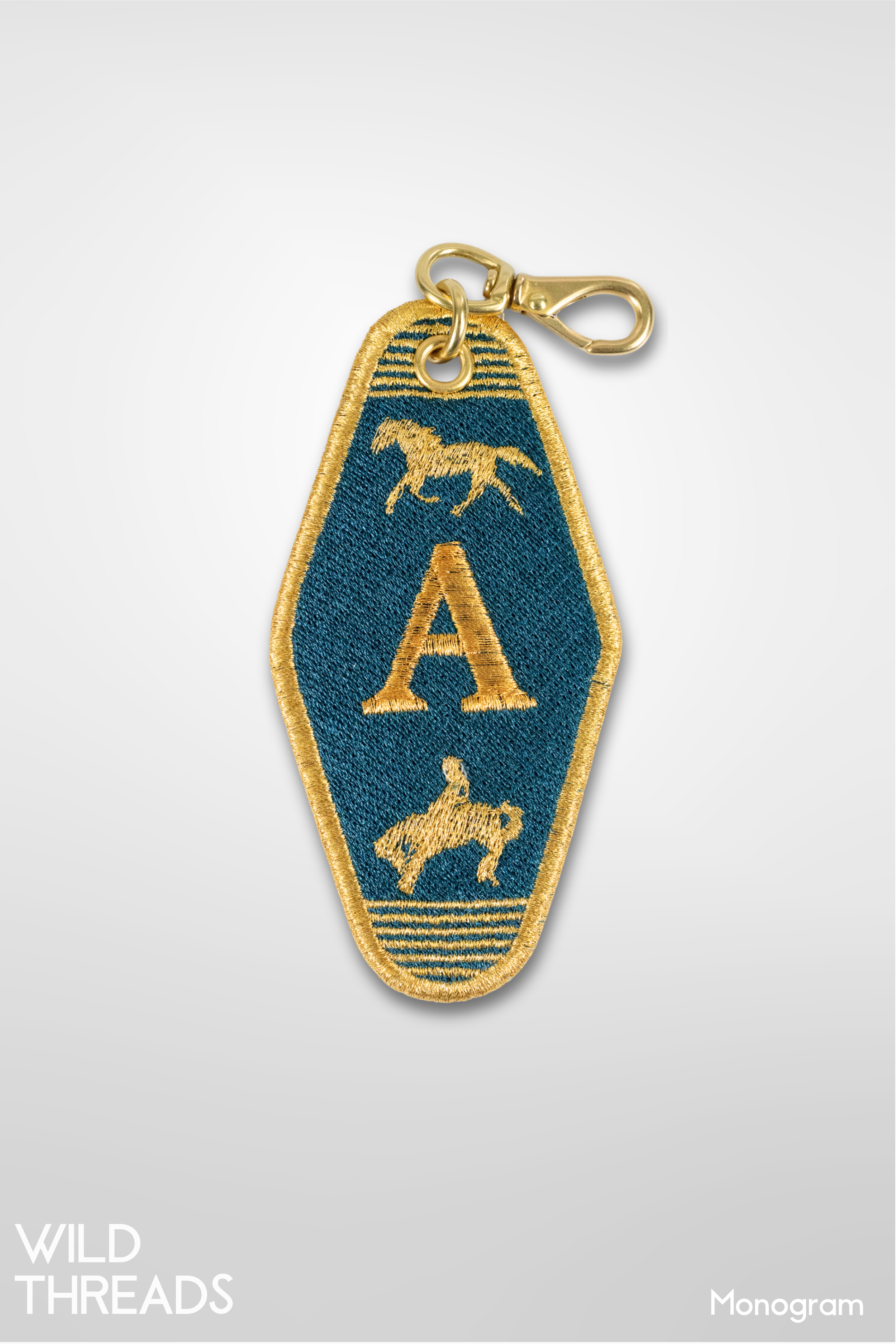 Western Monogram Key