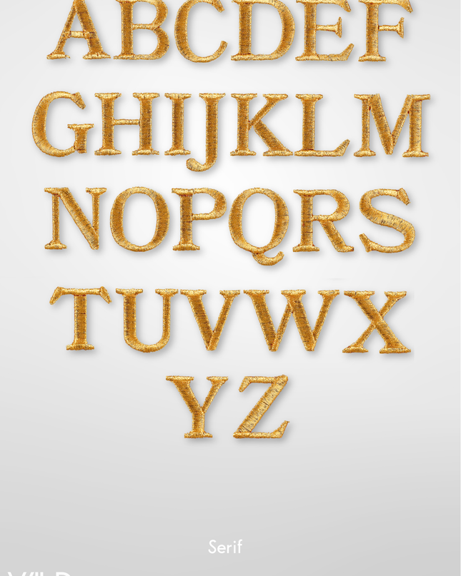 Western Monogram Key