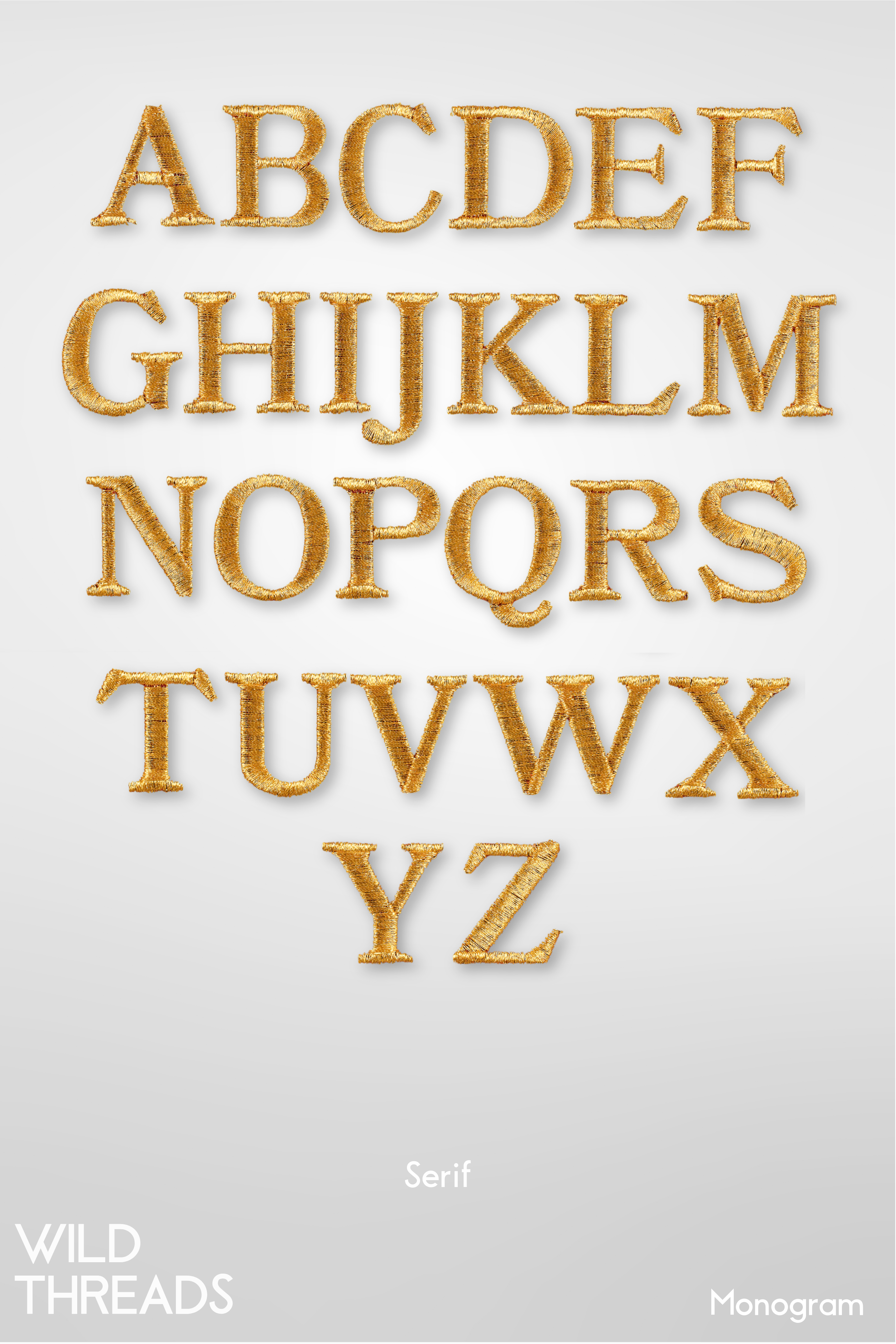 Western Monogram Key