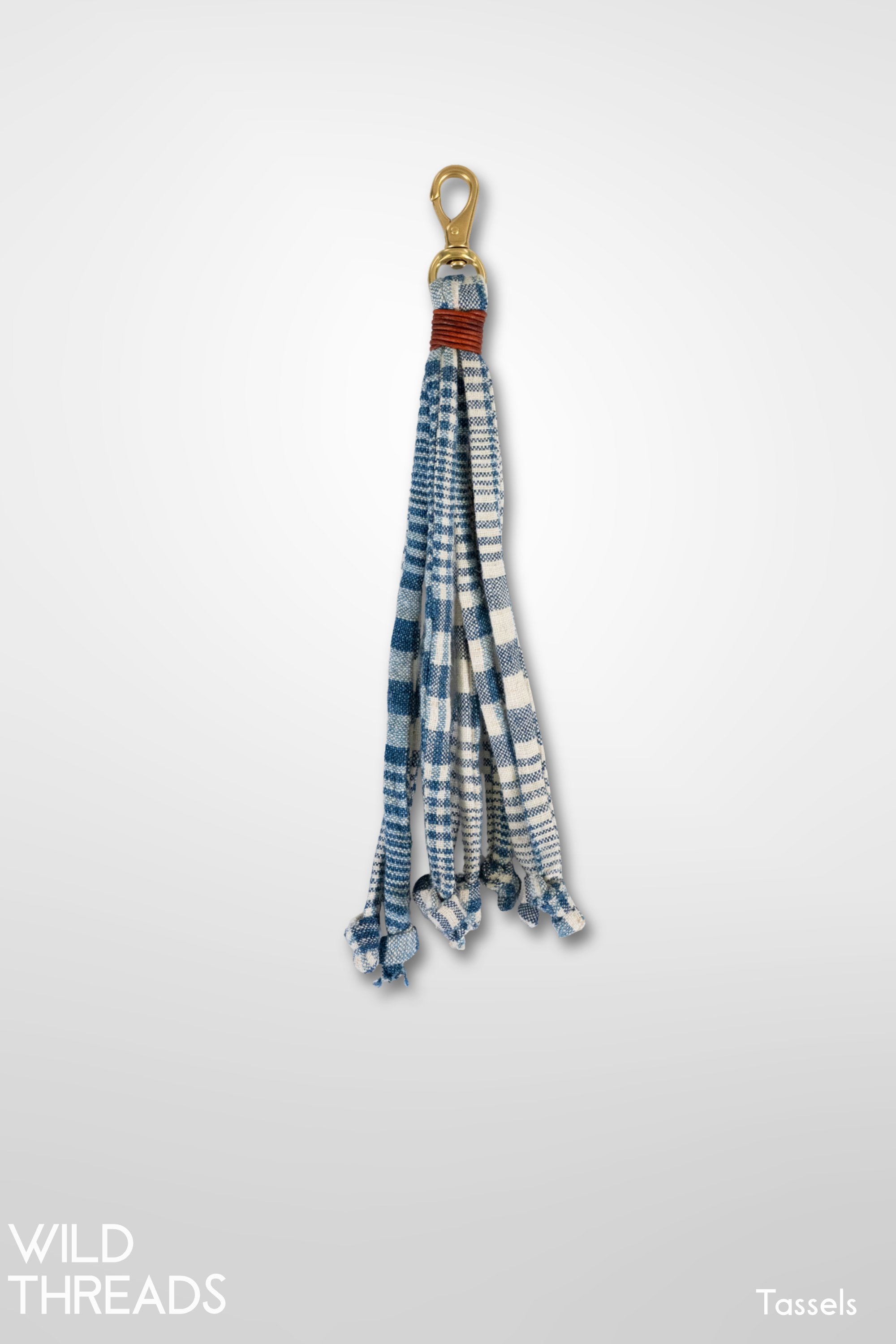 Blue Plaid - Palomino Tassel