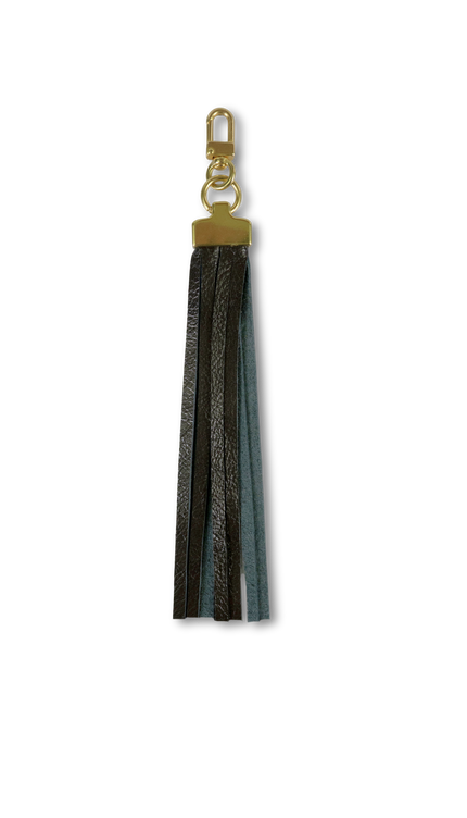 Navy Leather - Silverado Tassel