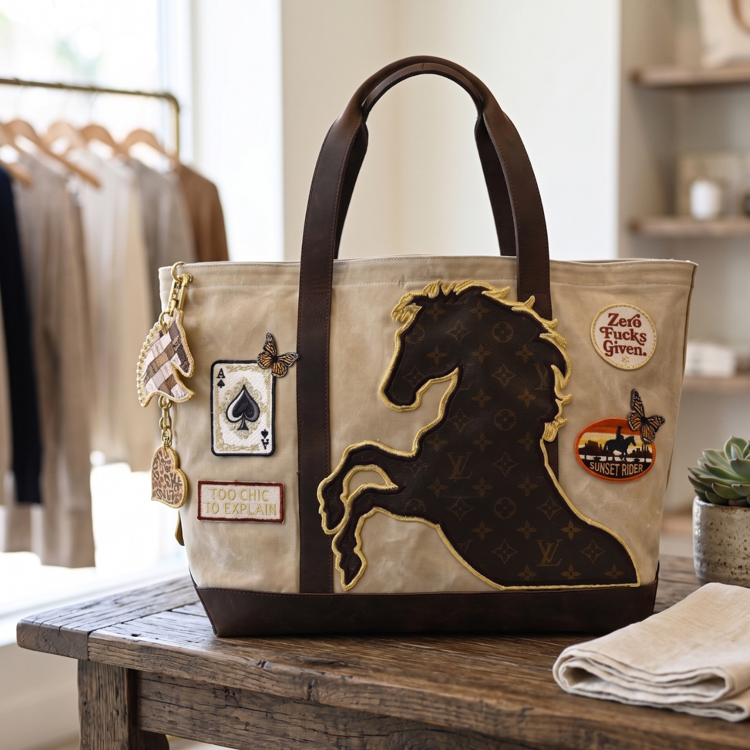 Too Chic To Explain Tote