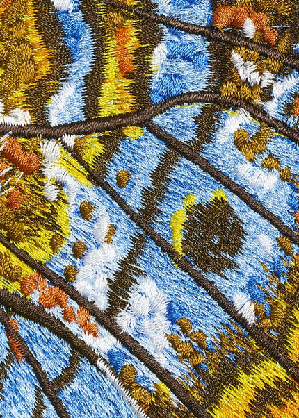 White Peacock Butterfly 6" through 12" - Stephen Wilson Studio